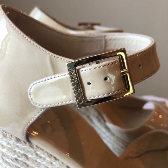 Jimmy Choo ‘Pallis’ Wedge Sandal size 37 - Picture 4 of 7